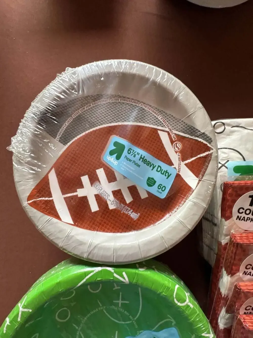 #430 Football Game Day Party Supplies Bundle